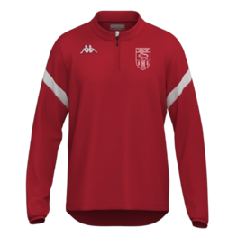 SWEAT DEMI ZIP ROUGE DOLVOLE-1
