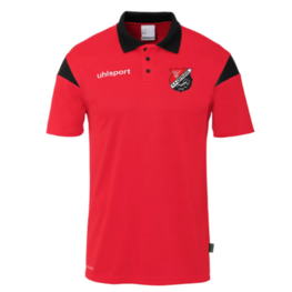 SQUAD 27 POLO ROUGE/NOIR-1