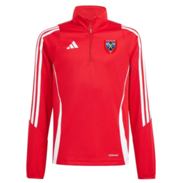 TIRO 24 TRAINING TOP/ TEAM POWERRED 2 WHITE AVEC SPONSOR SCIE DANS LE DOS-1
