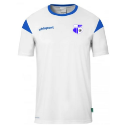 MAILLOT ENTRAINEMENT BLANC/AZUR-1