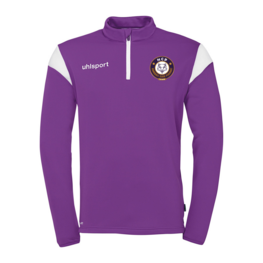 SWEAT 1/2 ZIP SQUAD 27 MAUVE-1