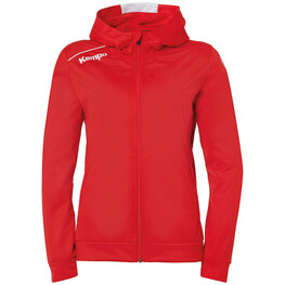 PLAYER HOOD JACKET FEMME ROUGE-1