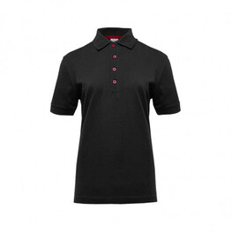 POLO FEMME NOIR/ROUGE-1