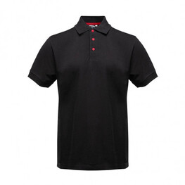 POLO HOMME NOIR/ROUGE-1