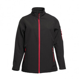 SOFTSHELL FEMME NOIR/ROUGE-1