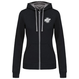 VESTE NOIR/GRIS FEMME-1