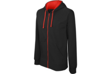 GILET CAPUCHE COTON FEMME