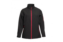 SOFTSHELL FEMME NOIR/ROUGE