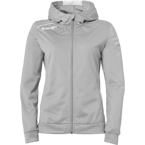 PLAYER HOOD JACKET FEMME GRIS