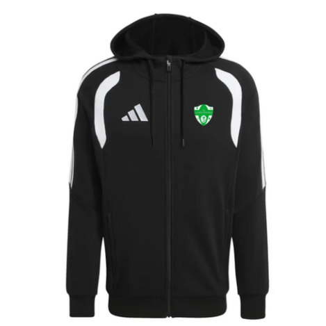 TIRO 26 LEAGUE FULL ZIP HOODIE BLACK