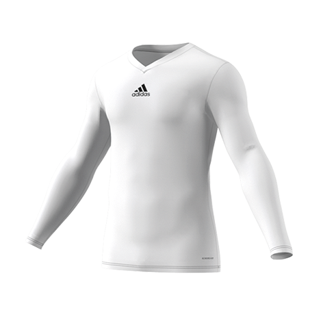 BASE LAYER AND BIBS TEAM BASE TEE WHITE