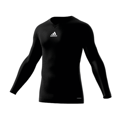 BASE LAYER AND BIBS TEAM BASE TEE BLACK