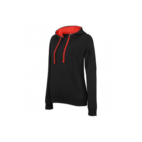 SWEAT CAPUCHE COTON FEMME