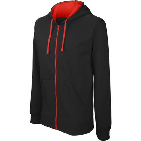 GILET CAPUCHE COTON FEMME