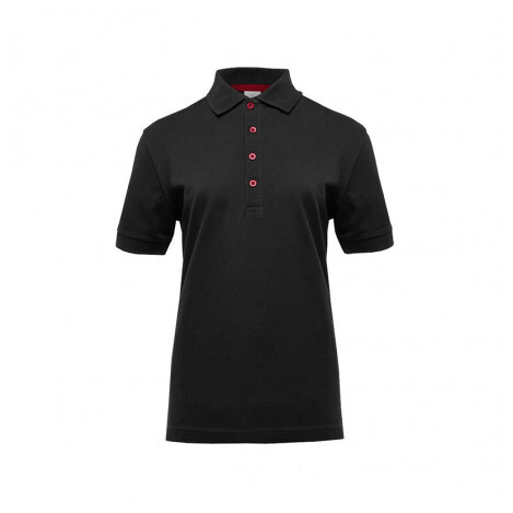POLO FEMME NOIR/ROUGE