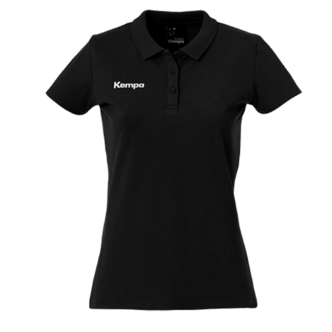 POLO SHIRT FEMME NOIR