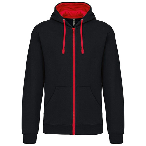 GILET CAPUCHE COTON UNISEX