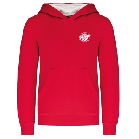SWEAT ROUGE/BLANC ENFANT